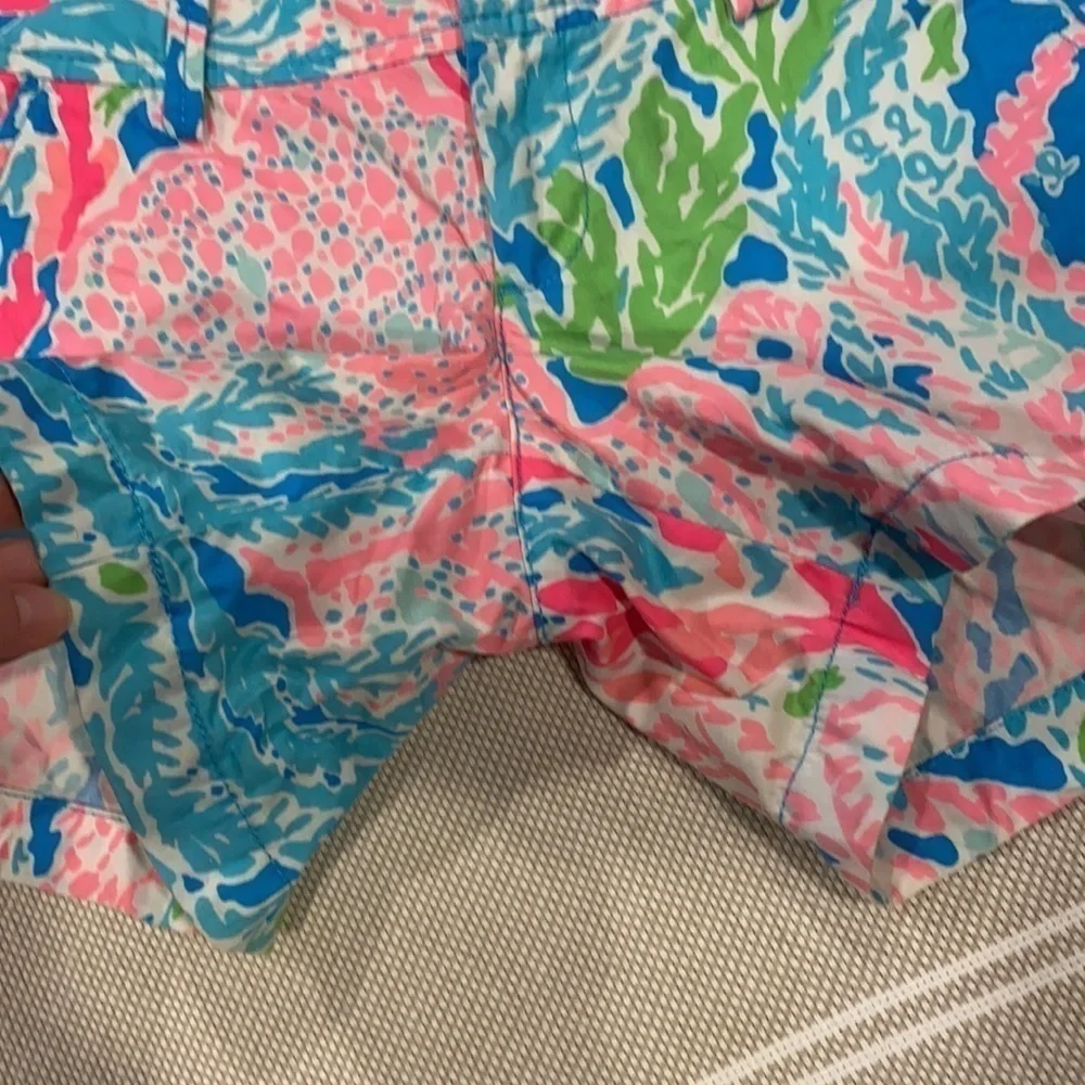 Lilly Pulitzer The Callahan Coral Print Shorts